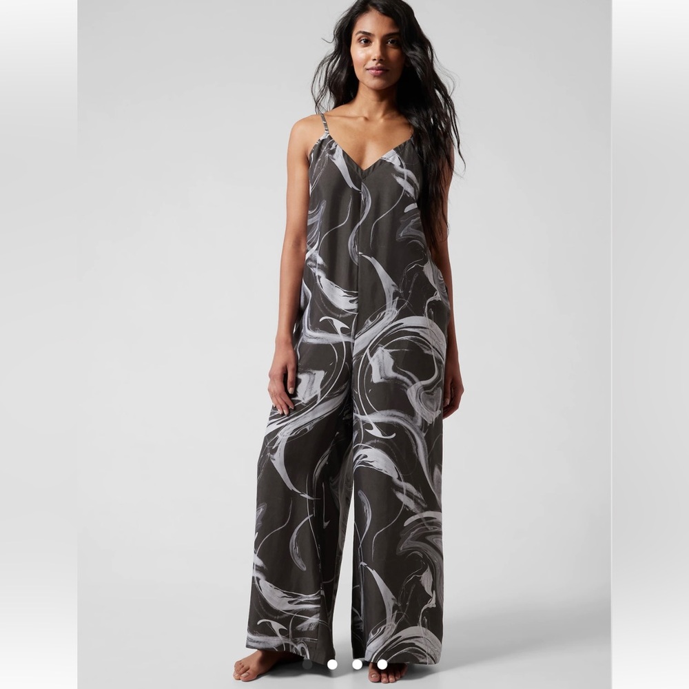 Athleta Calm Cool Romper